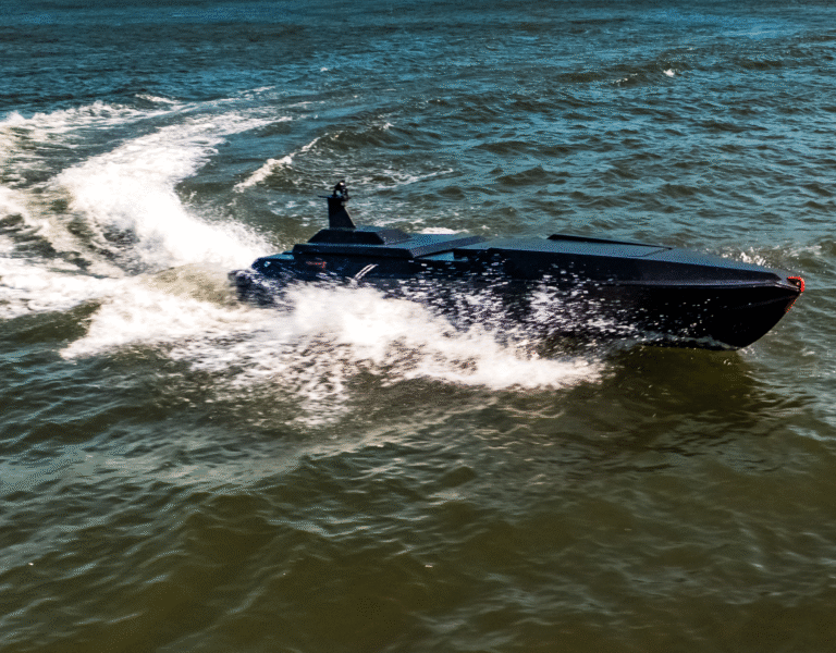 Larsen Boat Yard HDPE workboat render starboard